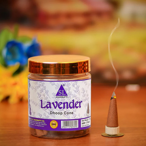 Lavender Dhoop Cone