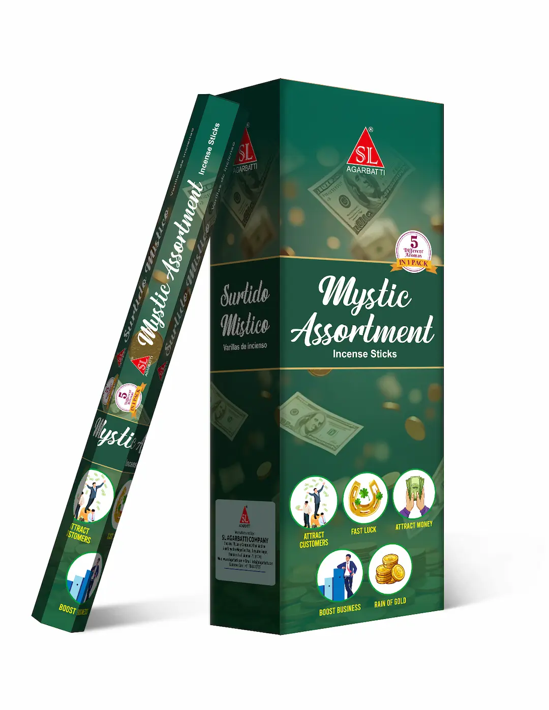 Mystic Assortment Hexa Incense Sticks