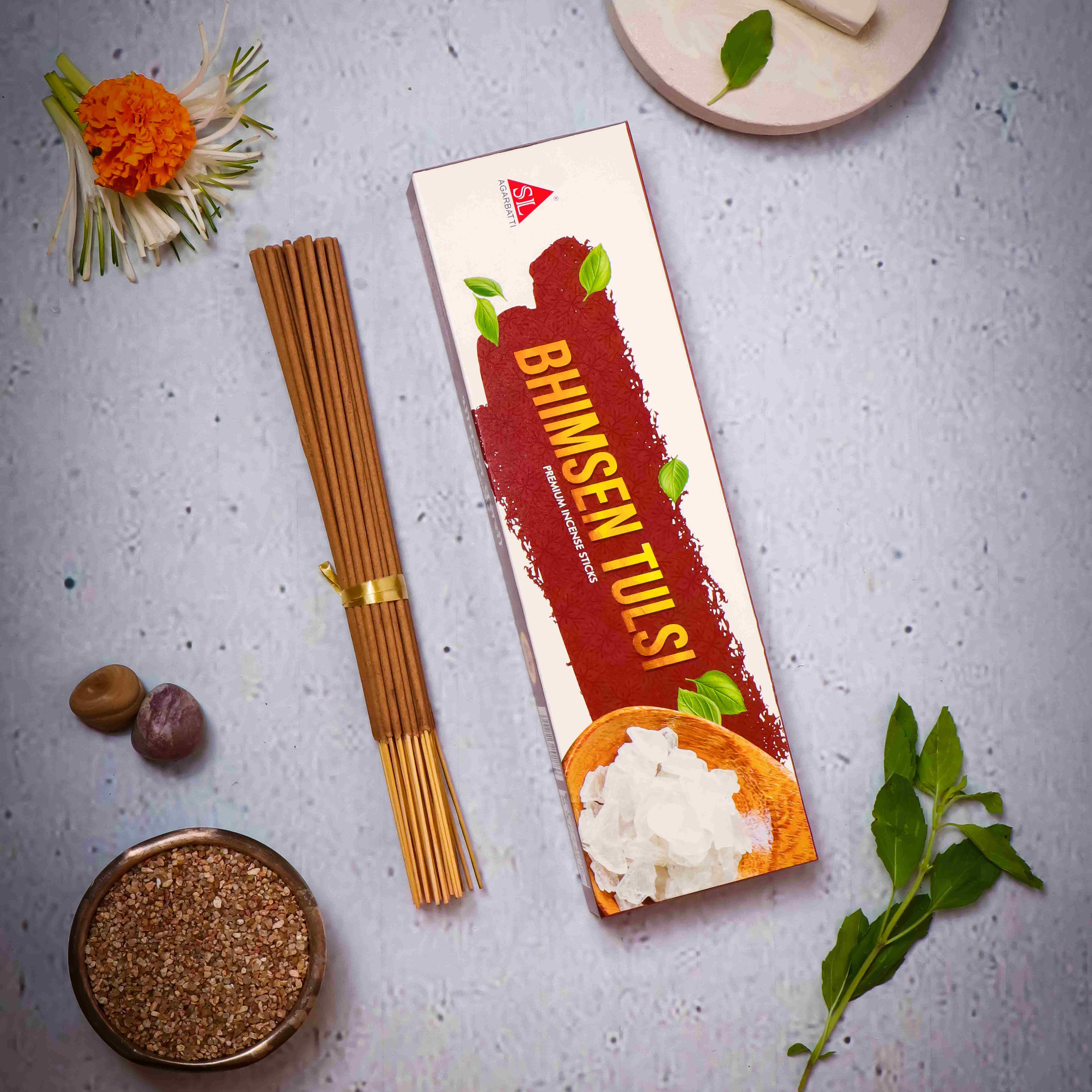 Bhimsen Tulsi Incense Sticks